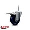 Service Caster 35 Inch Solid Polyurethane Wheel Swivel 58 Inch Threaded Stem Caster Total Lock Brake SCC SCC-TSTTL20S3514-SPUS-58212 - alternate 3